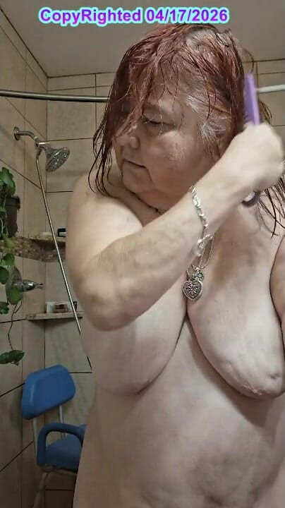 BBW nurse Vicki adventures with friends: After a Hot Sshower Nurse Vicki Dries off and Does...