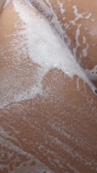 In the Shower Bouncing Squeezing Washing My Huge Tits