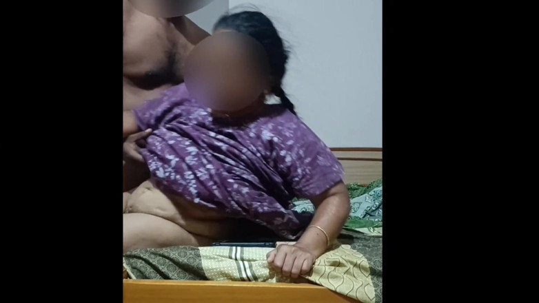Black & white desicat: Bengali Bhabhi Visakaa Big Tits in Nighty Fucking Nicely
