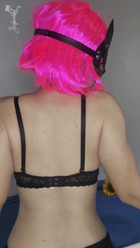 Explore My Pleasure with My Kitty Mask and Big Tits