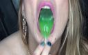 Angel eyes studio: Super spectacol! Am înghițit un prezervativ cel mai mare verde umplut!