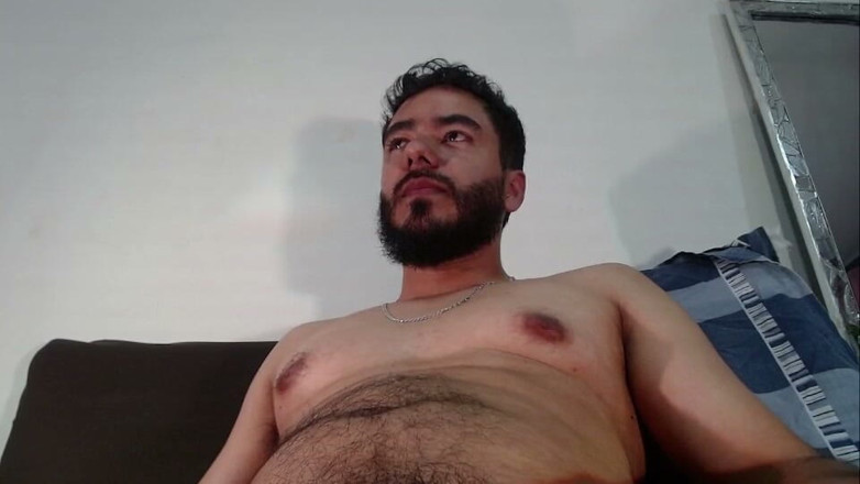 Tommhot: Masturbation by Just Stroking the Head of My Penis, Close-up