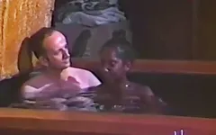 3 is fun in the hot tub