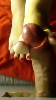 Nur footjob-zusammenstellung