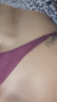 Brunette Feels Horny When Giving Her Ass