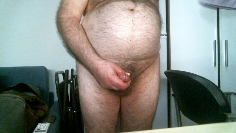 Coach Karl dude lodge: Abspritzen vom streicheln in der live-cam-show