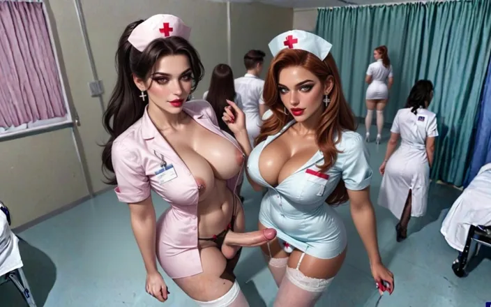 EWFA: Ai Generated Shemale Nurse Blowjob Fuck