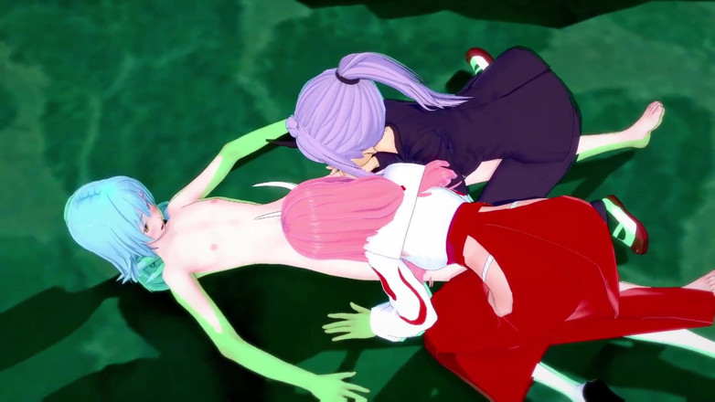 Wraith ward: Shuna and Shion Ambush Rimuru in the Hot Springs - the...