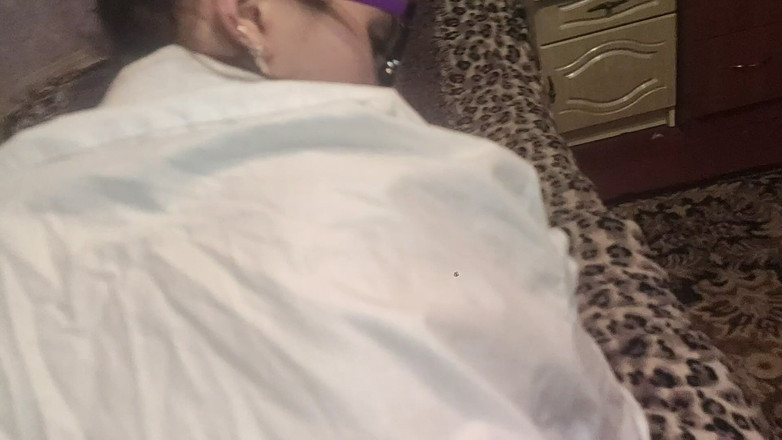 DirtyLubov: Snow Girl with Glasses