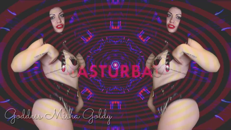 Goddess Misha Goldy: I will fuck your brain and make you a mindless...