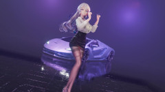 MikuMotion: 실례합니다; 겐신 영향; 흑인 대물 자지에게 따먹히는 흑인 대 사무실 여자 유니폼; 펜슬 스커트; 가랑이 없는 블랙 스타킹; 에로 문신