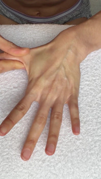 La adoración de novia de la mano , descargable