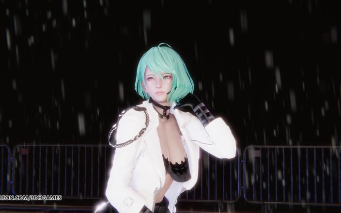 3D-Hentai Games: Le Sserafim - Antichandělská Tamaki Sexy striptýzový tanec Doa Necenzurováno Hentai