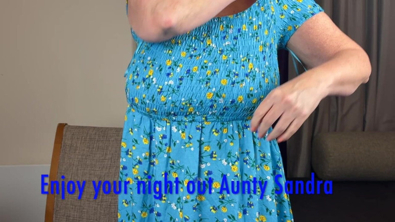 Aunty Sandra vintage girdle queen: Vgq38 Ciocia Sandra opatrunek na wyjście