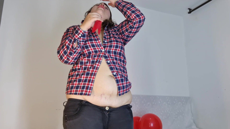 Alice H: Buttcrack Popping Balloons