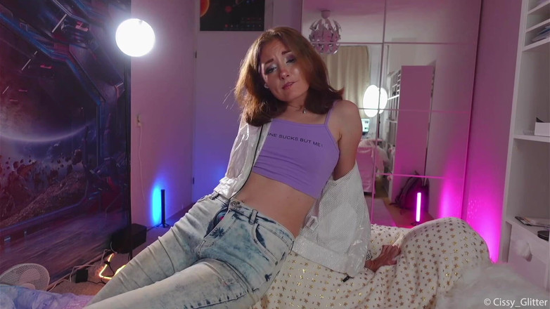 Cissy Glitter: Lovense控制高潮角色扮演