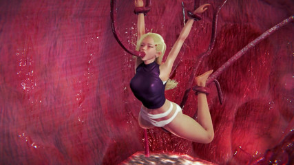 Waifu club 3D: Ino found strange things in a cave