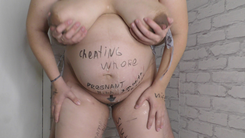 Milky Mari: 9 miesięcy ciężarna żona zerżnięta po brudnym gangbangu bez prezerwatywy i...