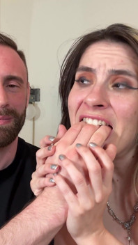 Ziva Bites Romans Fingers 4K