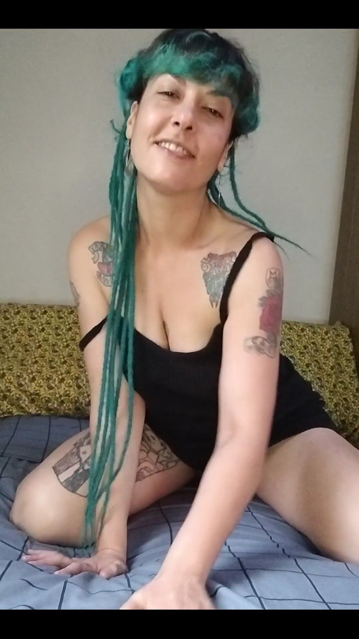 MariLou Moreira: Ven a verme realmente correrme con mi culo tapado