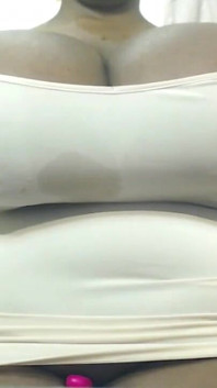 SSBBW Moaning and Spiting Fetish