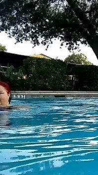 Nurse Vicki and Handsome Harry Are Having Fun Kissing in the Pool!