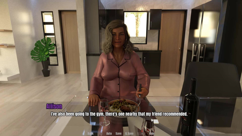 Dirty GamesXxX: Oma's huis: diner met sexy rijpe milf afl. 4
