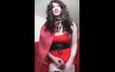 Anna Rios: Mlle Ferrari, méchante espièce, surprend notre super-héros Megaman dans son...