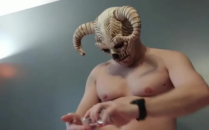 Bald Daddy: Balddaddy Demon Fills Lovense Max 2 with Cum Moaning About His...