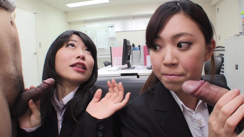 Caribbeancom: Asian sweeties banged by two guys