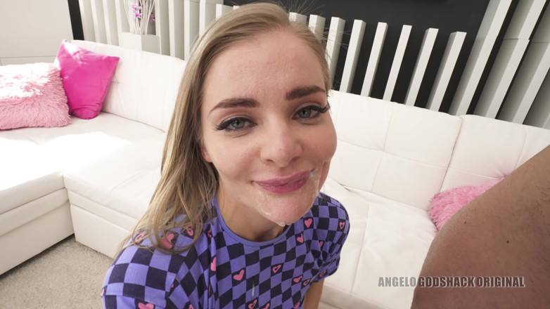 Angelo Godshack Original: スキニー美しさFibiユーロは1on1ハードコアセックスを行きます