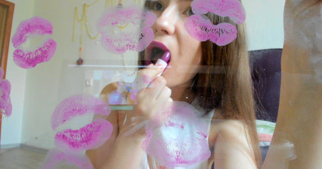 Rarible Diamond: Besos y marca de lápiz labial