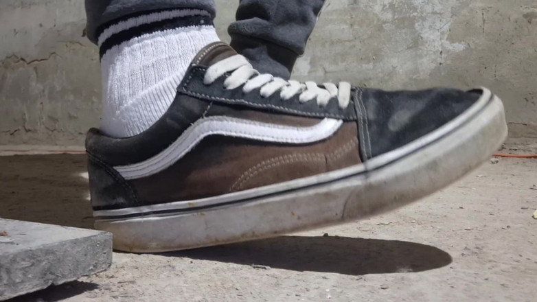 Jerkoff lover: I'm Showing off My Vans Shoes, a Compilation of the...