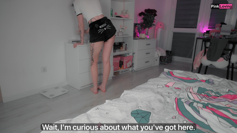 Pinkloving: Stepsister Finds My Pocket Pussy and Gives POV Footjob Before...