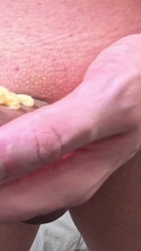 Experimental - Jerk-off with Pelvic Thrusts, Anal Finger Play, Precum Tasting & Lotion Kink