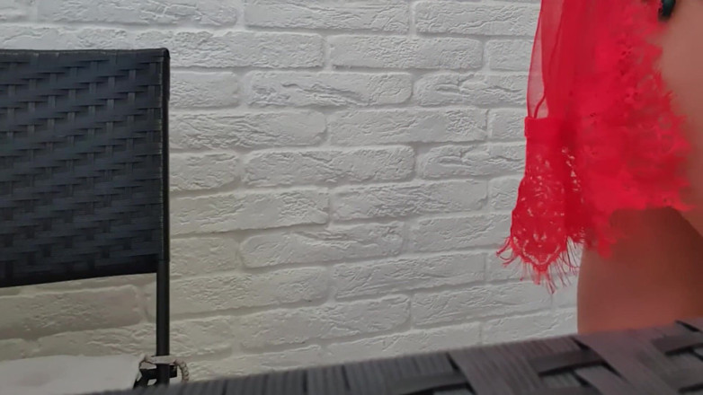 Limbetm: Hot play on balcony sweet ass