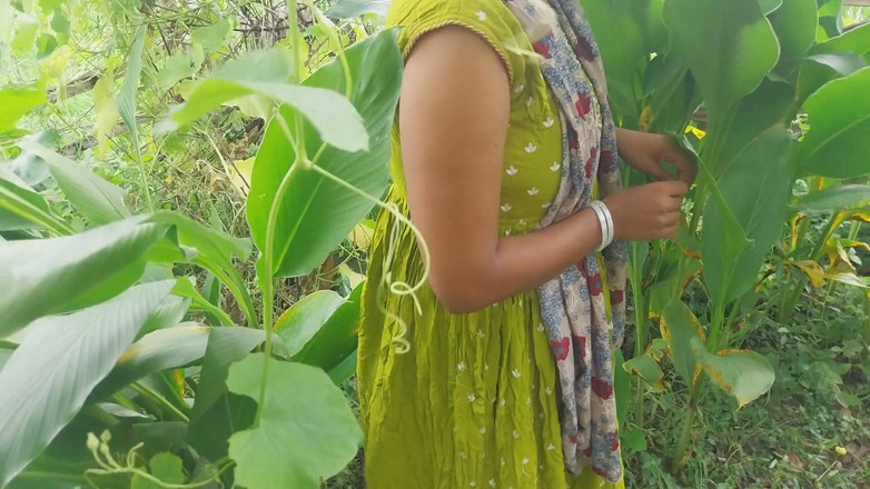 Pooja raniji: Indická lesní zahrada poblíž zahrady mého domu venku sexy deshi...