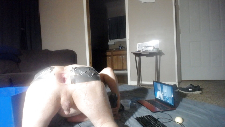 Anal gape kings throne: AnalGapeKing - Extrem anal stretching födelse gapande