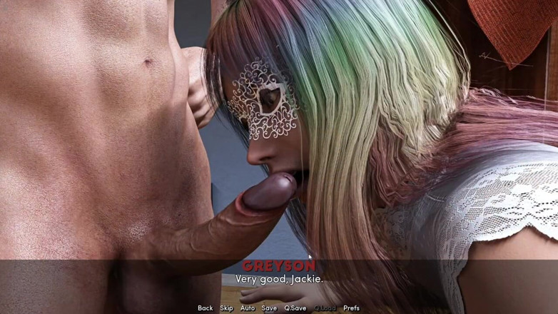 Future man: Crossdresser gay jackson menjilati kontol besar greyson