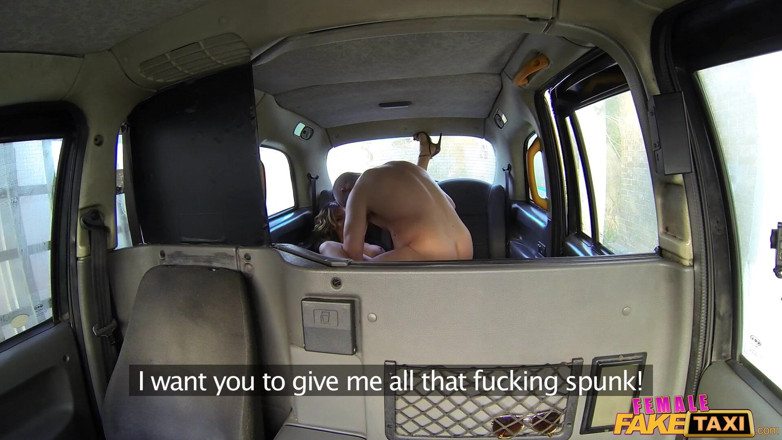 Female Fake Taxi: Female Fake Taxi - Fake Taxi Driver Trades a Car Window...
