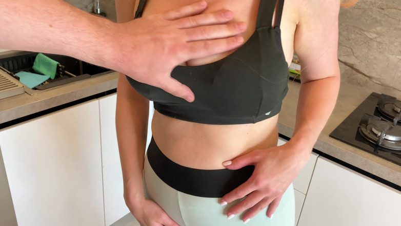 ArinaMills: Horny Stepmom Spies on Stepson and Brazenly Fucks Him - Russian...
