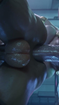 Mulher Maravilha insatisfeita por flash tenta grande pau brada futa - anal creampie animation