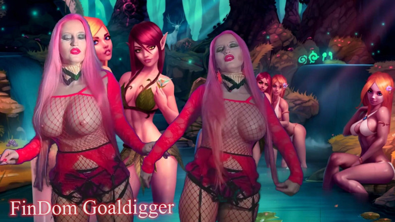 FinDom Goaldigger: तनाव दूर सिर्फ लंड हिलाने के निर्देश