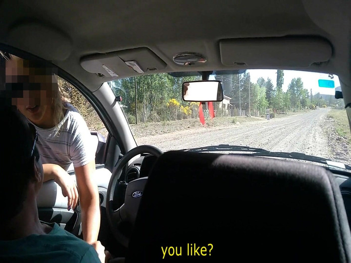 LadyRoma: Unknown Teen Masturbates Me in My Car on the Street