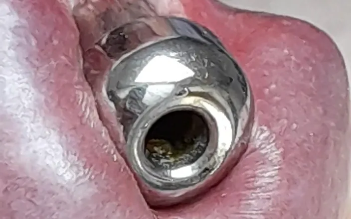 Swedish_switcher: Stretching My Balls and Peehole Close up