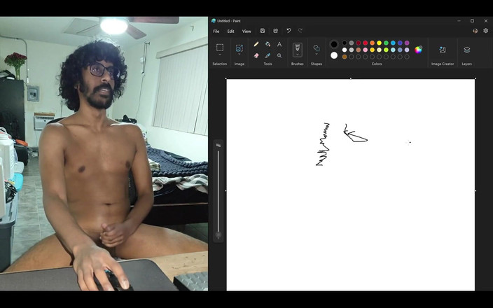 NANDgasm: パソコンの画面を共有する際の照明の変化を試しています。
