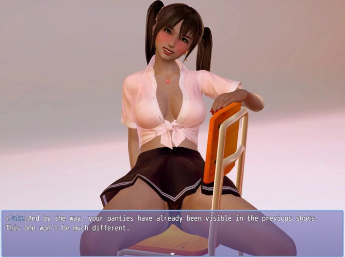XXX Games Bunk: Âge avancé - gameplay - jeu de rôle - cosplay en tant qu’étudiante -...