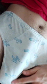 Nerdy College Boy with Big Cock Masturbate After Classes