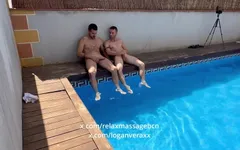 Steamy Poolside Affair