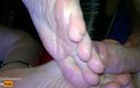 Footjobfantasy: Labă inversă cu picioarele - tălpi perfecte și picioare - Fund mare | POV